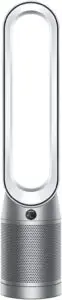 "Dyson TP07 air purifier with HEPA filter – best air purifier for pet allergies, designed to remove dander, dust, and pet odors from the home."