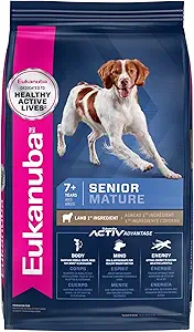 Best Elderly Dog Food - Recommended By Vets 15 CLICK HERE. VET PICK: BEST FOR DENTAL HEALTH. Eukanuba Senior Medium Breed Dry Dog Food