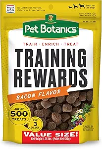 Dog Treats for Small Breeds Recommended by Vets 7 CLICK HERE. BEST TRAINING TREAT. Pet Botanics Training Rewards Treats for Dogs, Made with Real Pork Liver, Focuses, Motivates, Rewards, Speeds Up Learning Curve, No BHA, BHT, Ethoxyquin, Bacon