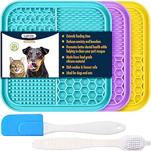 lick mats used for dox and cat anxiety relief