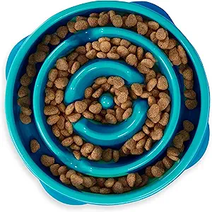 slow feeder bowl for you dog - comes in different colors - amazon's choice