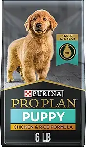 CLICK HERE. Purina Pro Plan High Protein Dry Puppy Food, Chicken and Rice Formula