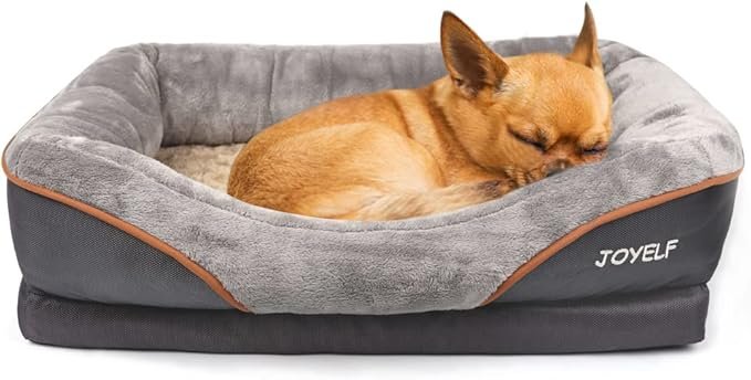 CLICK HERE. Memory Foam Dog BedOrthopedic Dog Bed & Sofa with Removable Washable Cover and Squeaker Toy as Gift