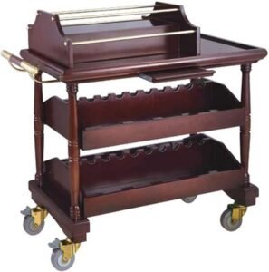 CLICK HERE. Bar Serving Cart, Mobile Serving Trolley Very Suitable for Home, Living Room Wood Metal Serving Trolley Bar Cart on Wheels (Style 1) (Style 3)