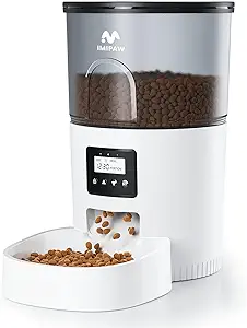 CLICK HERE. #1 BEST SELLER. Automatic Cat Feeders, 3L Timed Cat Dry Food Dispenser, Dual Power Supply, Programmable Portion Size, 1-6 Meals Per Day, Auto Pet Feeder for Cats and Small Dogs