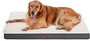 CLICK HERE. AMAZON'S CHOICE. Bedsure Dog BedsOrthopedic Waterproof Bed with Removable Washable Cover, Egg Crate Foam Pet Mat, Suitable for Pet Up to 100 lbs