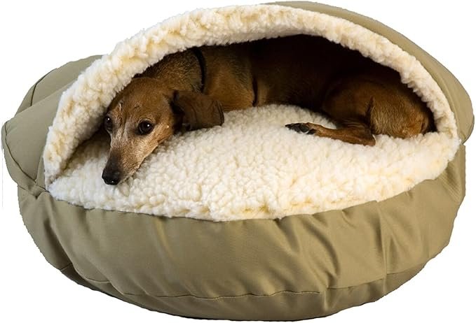 CLICK HERE. Snoozer Orthopedic Cozy Cave Pet Bed