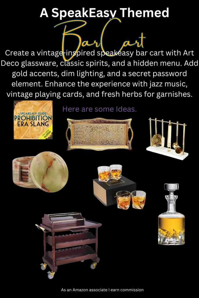 SpeakEasy Bar Cart Ideas 10 Add a little bit of body text 55