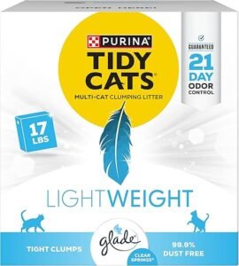 box of tidy cats lightweight cat litter