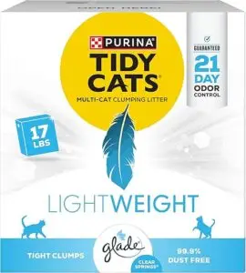 box of tidy cats lightweight cat litter