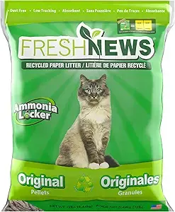 Fresh News Recycled Paper, Original Pellet Cat Litter