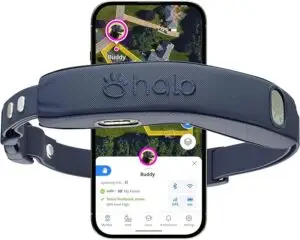 Halo Collar 4, All New GPS Wireless Dog Fence & Dog Training Collar with GPS Tracker