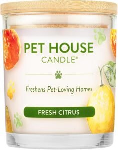 pet house fresh citrus candle