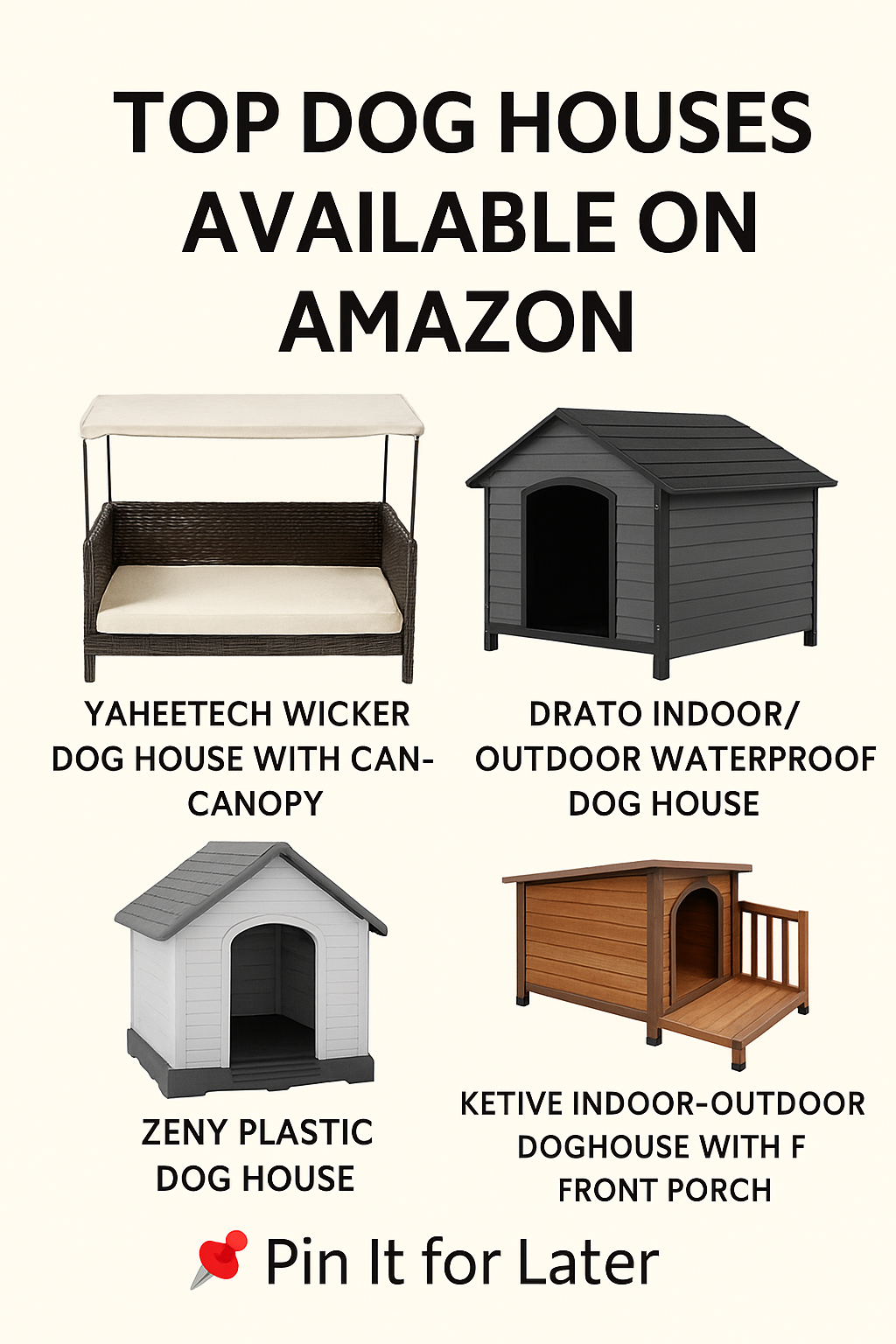 🐾 Top Dog Houses Available on Amazon 10 Top Dog Houses Available on Amazon - Cozy and Stylish Picks for Your Pup