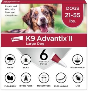 K9 Advantix II Large Dog Vet-Recommended Flea, Tick & Mosquito Treatment & Prevention