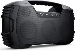 an outside speaker